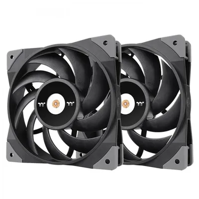Thermaltake Toughfan 12er-Pack, 2 zusätzliche 120-mm-Lüfter