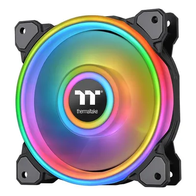 Thermaltake Riing Quad 12 RGB 120mm ultra-leiser RGB-Zusatzlüfter 54 LEDs NeonMaker
