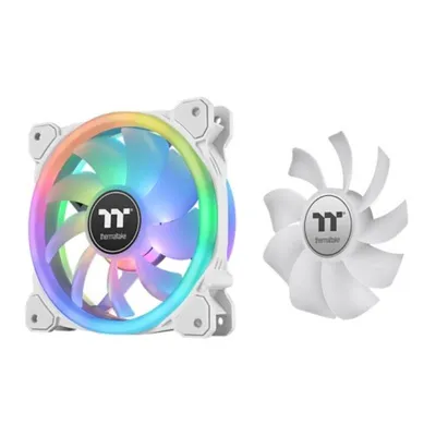 Kühlung Luft Thermaltake 140 mm SWAFAN 14 RGB Weiß 3 Stück