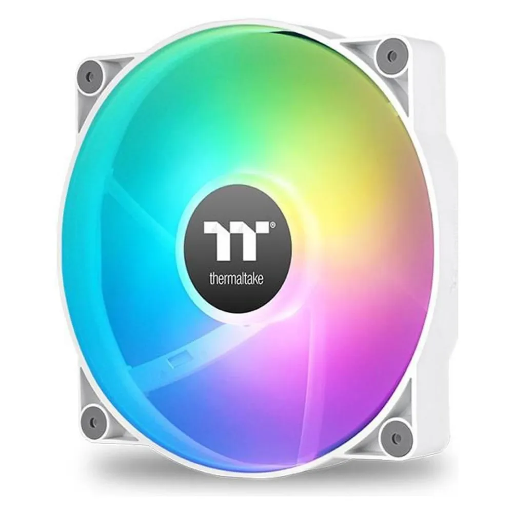 Ventilador suplementario Thermaltake CT200 200mm 900RPM RGB hidráulico blanco