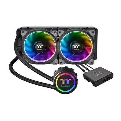 Flüssigkeitskühlung Thermaltake Floe Riing RGB 240 2 Lüfter LED