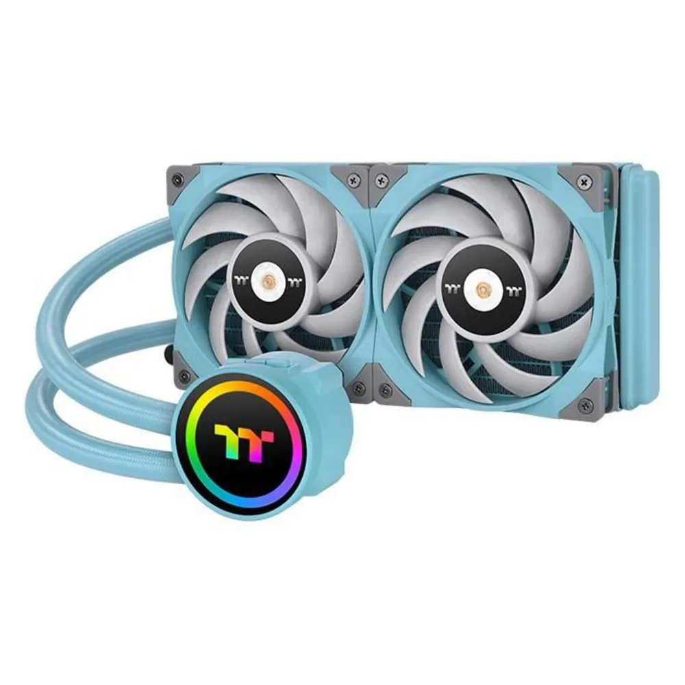 Flüssigkeitskühlung Thermaltake CL-W319-PL12TQ-A 240mm 2 Lüfter RGB adressierbar
