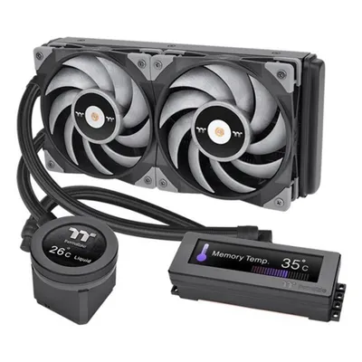 Flüssigkeitskühlung Thermaltake Floe RC Ultra 240mm 2 Lüfter LCD