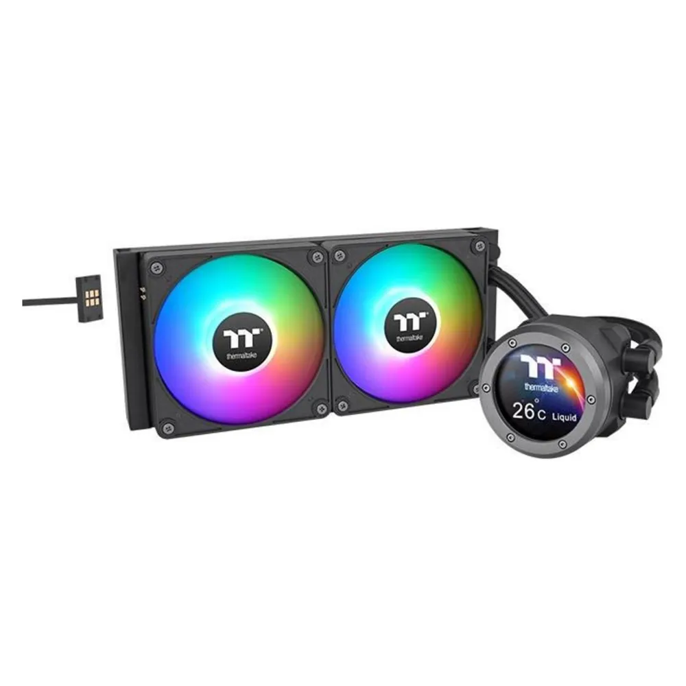 Flüssigkeitskühlung Thermaltake TH240 V2 Ultra EX ARGB Sync 240mm 2 Lüfter