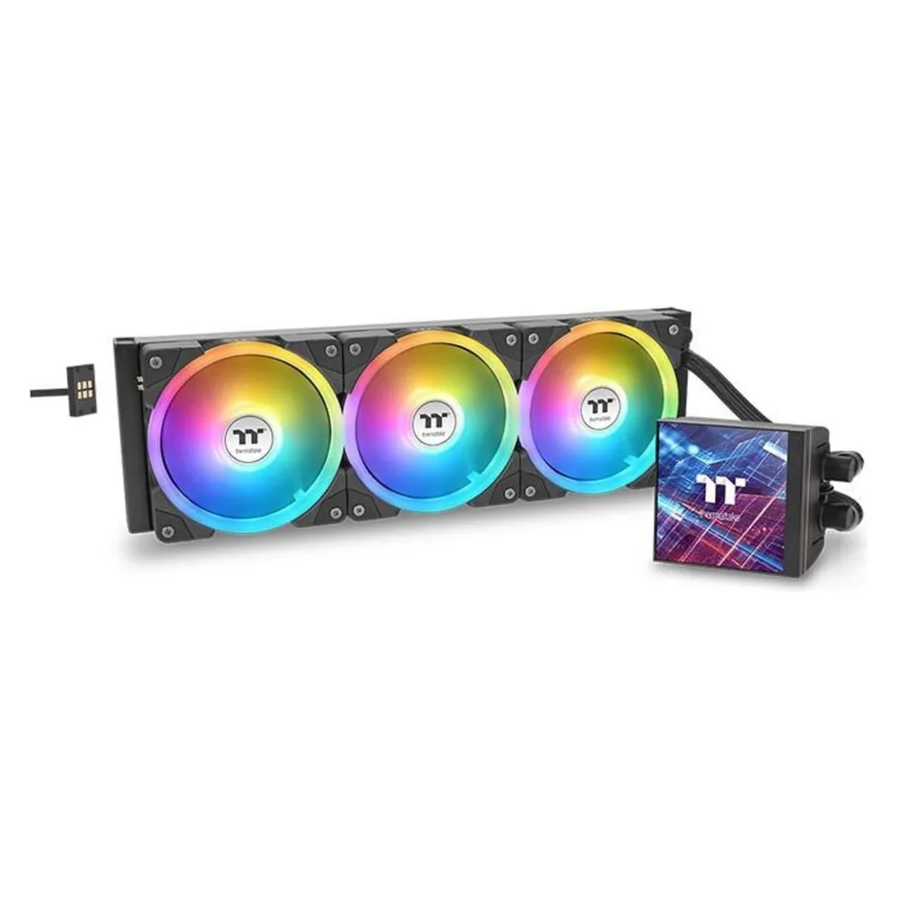 Refrigeración Líquida Thermaltake MAGFloe 360 Ultra 360mm 3 Lüfter LCD Display ARGB