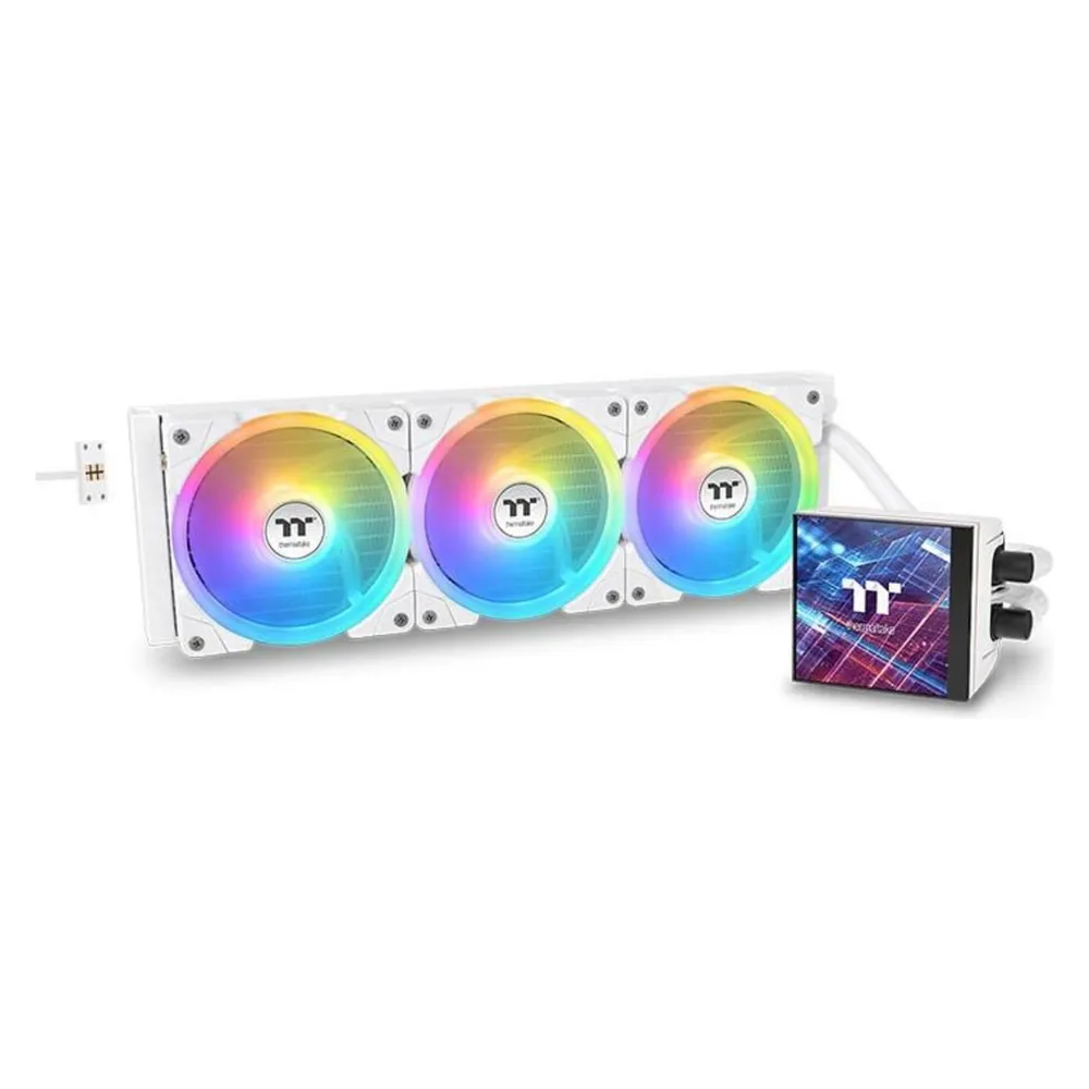 Refrigeración Líquida Thermaltake MAGFloe 360 Ultra ARGB 360mm 3 Lüfter LCD-Display