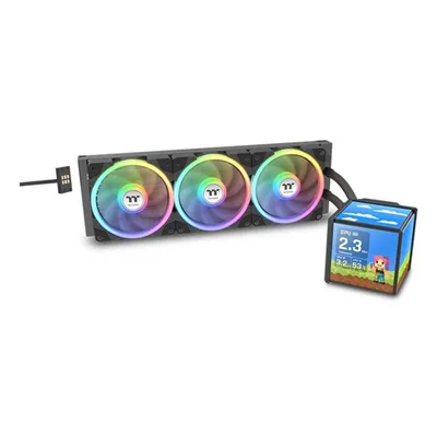 Wasserkühlung Thermaltake MINECUBE 360 Ultra 360mm 3 Lüfter ARGB LCD