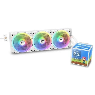 Flüssigkeitskühlung Thermaltake MINECUBE 360 Ultra 360mm 3 Lüfter ARGB LCD Display