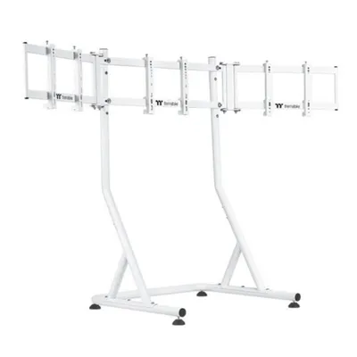 Thermaltake GEA-RMS-TMSWHT-01 Dreifach Monitorständer Boden 32 bis 55" VESA 75x75 bis 200x200 Max 60Kg