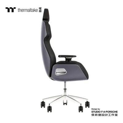 Gaming-Stuhl Thermaltake ARGENT E700 Leder Schwarz/Silber