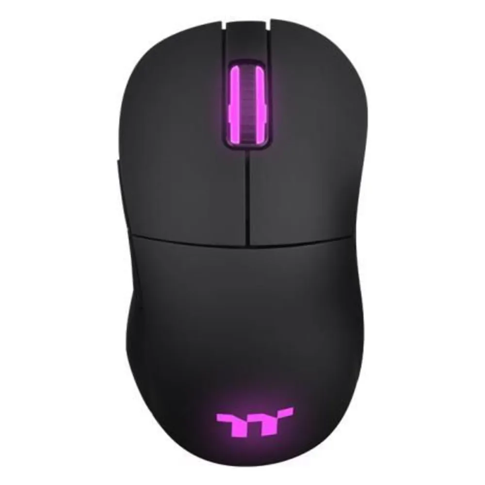 Thermaltake DAMYSUS RGB Kabellose Gaming Maus 19000 DPI Schwarz Bluetooth