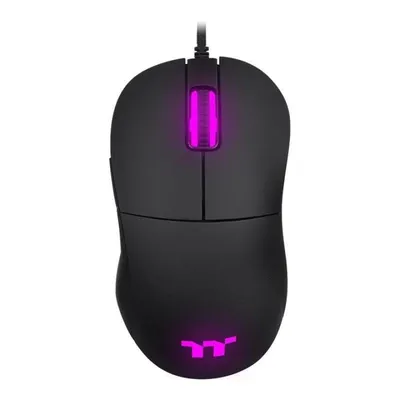 Thermaltake DAMYSUS RGB Gaming Maus USB 16000 DPI Schwarz Ergonomisch