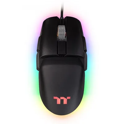Thermaltake Argent M5 RGB Gaming-Maus 16000 DPI Schwarz