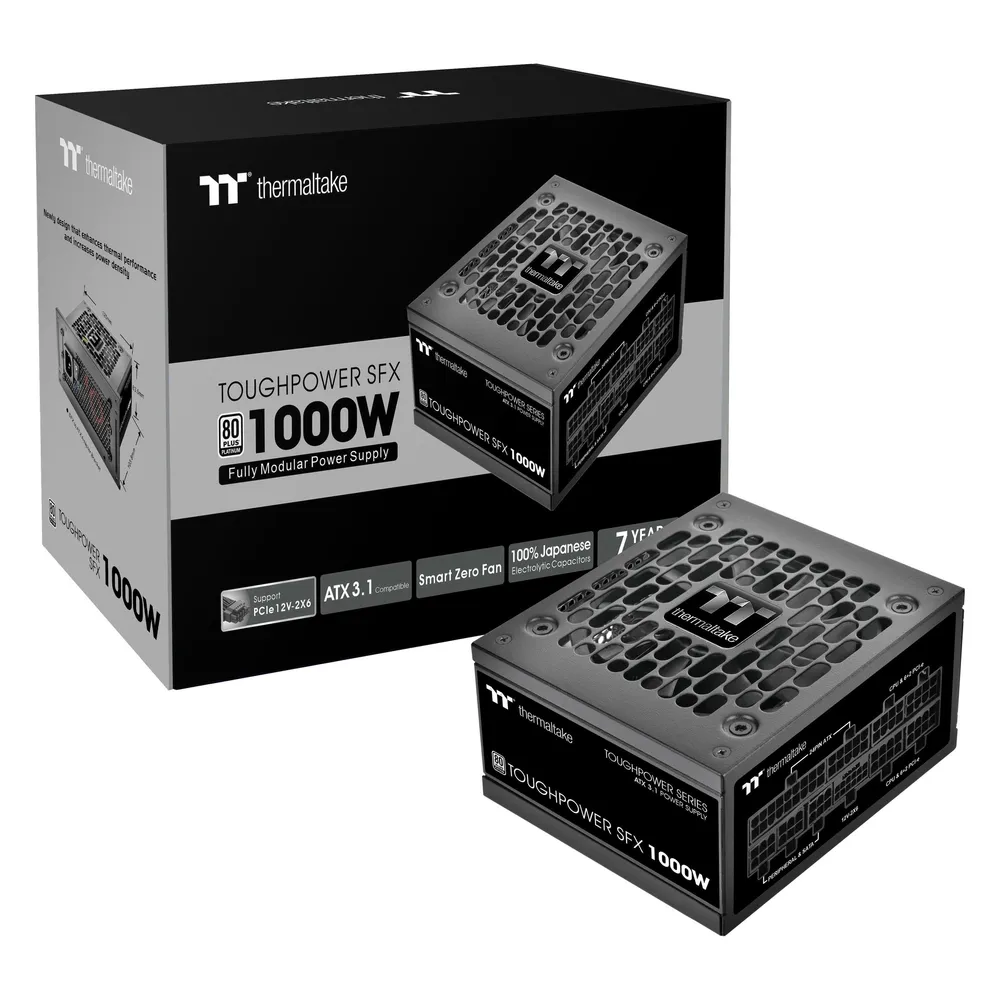 Netzteil Thermaltake Toughpower SFX Platinum 1000W 80 PLUS Platinum modular