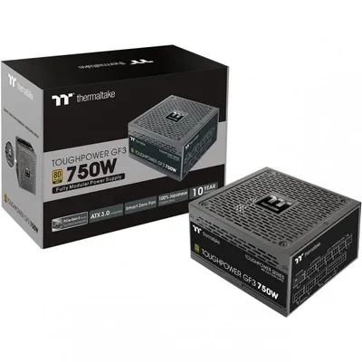 Thermaltake Toughpower GF 3 750W PCIe Gen 5.0 80 Plus Gold Vollmodular