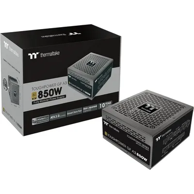 Thermaltake Toughpower GF A3 Gold 850W - TT Premium Edition Netzteil 24-pin ATX ATX Schwarz