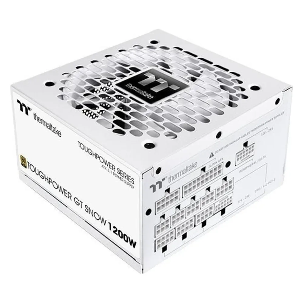 Netzteil Thermaltake Toughpower GT Snow 1200W 80 PLUS Gold vollmodular weiß