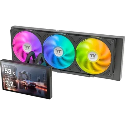 Wasserkühlung Thermaltake ST360 Ultra 360 mm 3 Lüfter ARGB LCD