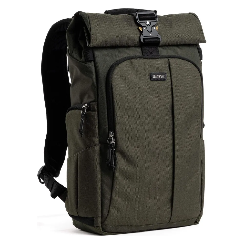 Rucksack Think Tank FocusPoint 22L grun 14 Zoll Laptop Schutz Regenhaube