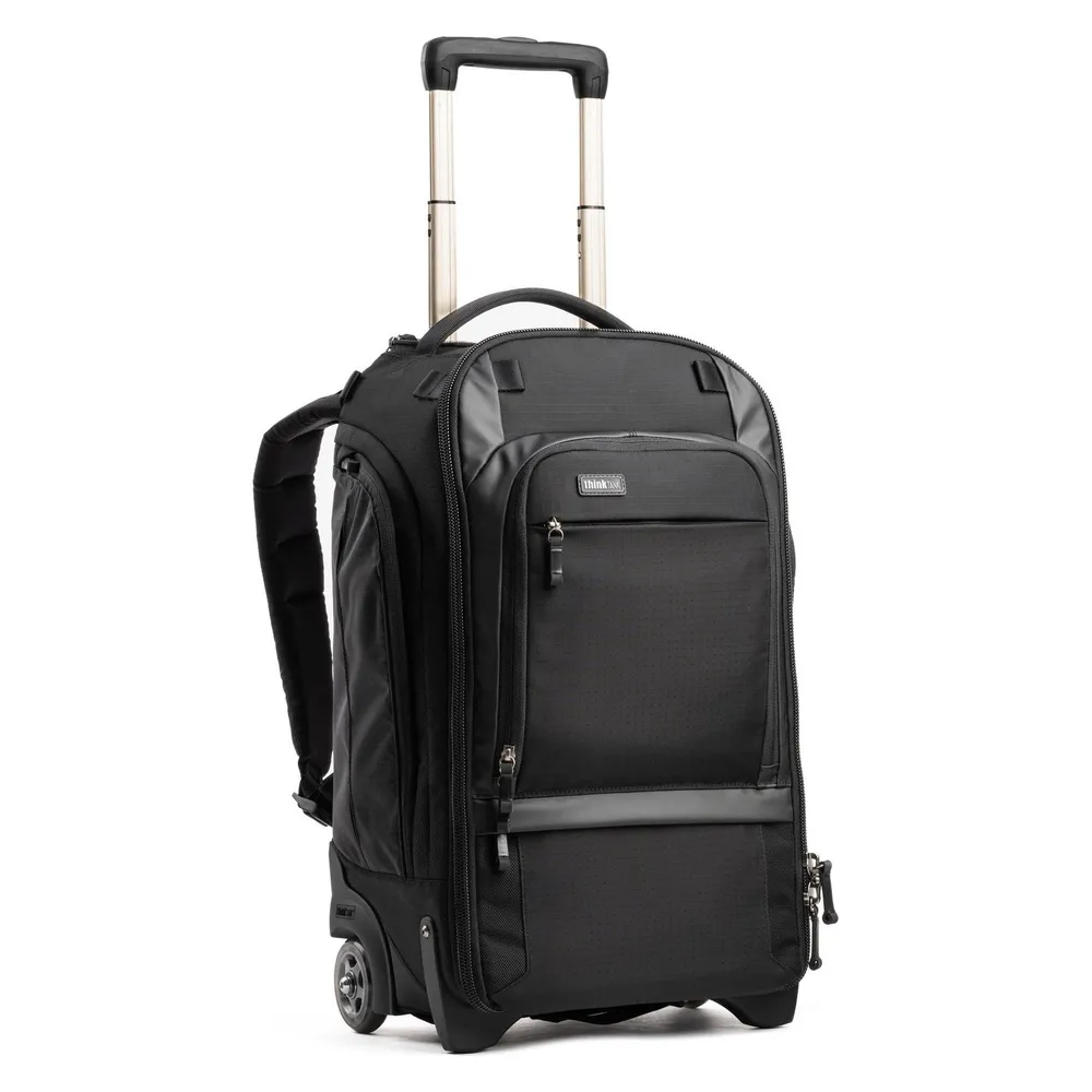 Trolley Think Tank 730500 Schwarz mit Rollen und 16" Laptopfach