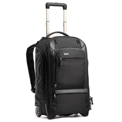 Trolley Think Tank 730500 Schwarz mit Rollen und 16" Laptopfach