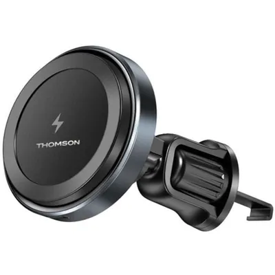 Drahtloser Magnetlader für Auto Thomson Qi 15W mit Gitterhalterung