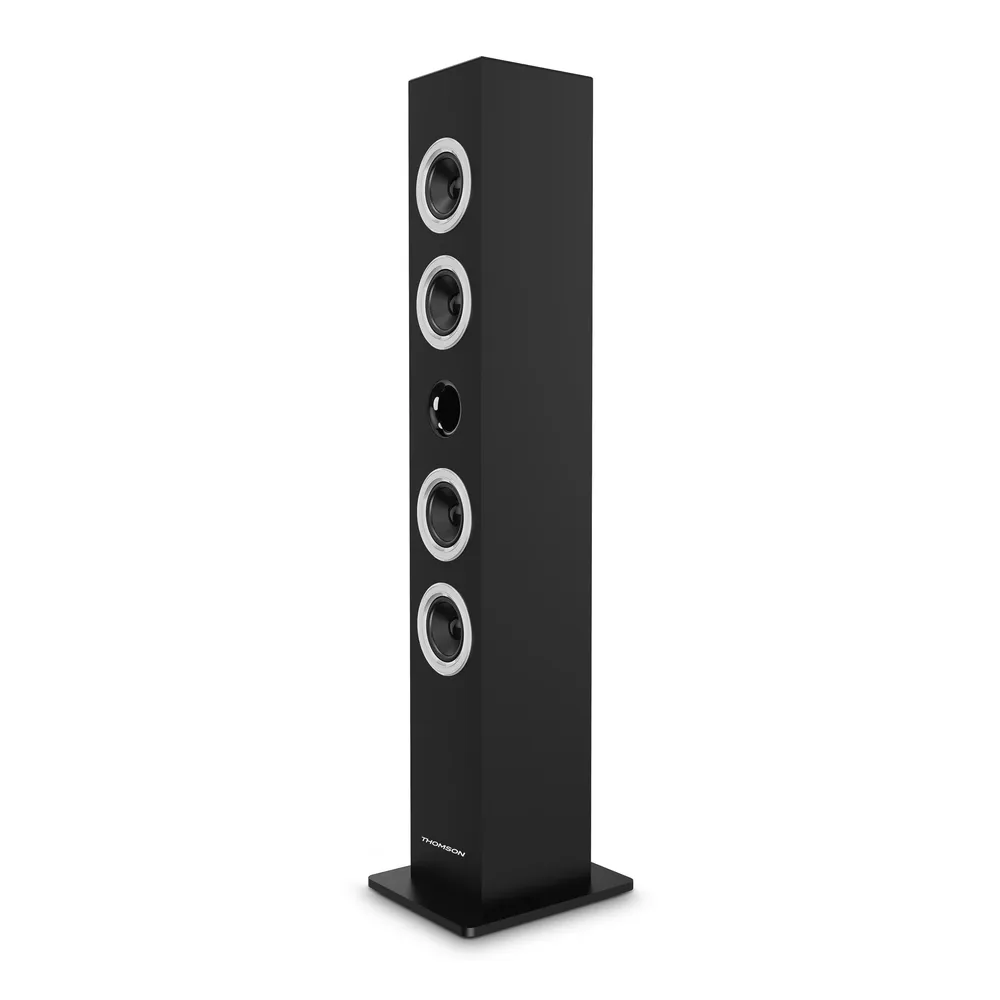 Lautsprecher Thomson Sound Tower Bluetooth 60W mit SD USB FM und Fernbedienung