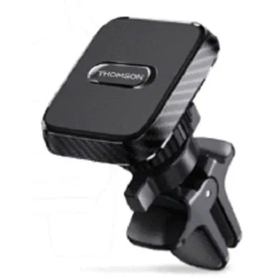 Magnetisches Autohalter Thomson mit Klemmen für Gitter, 360° Drehung, Universal, Schwarz, 80 g