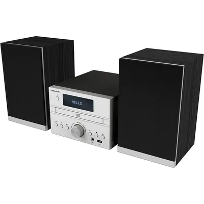 Thomson Micro Bluetooth-System 50W Silber/Schwarz