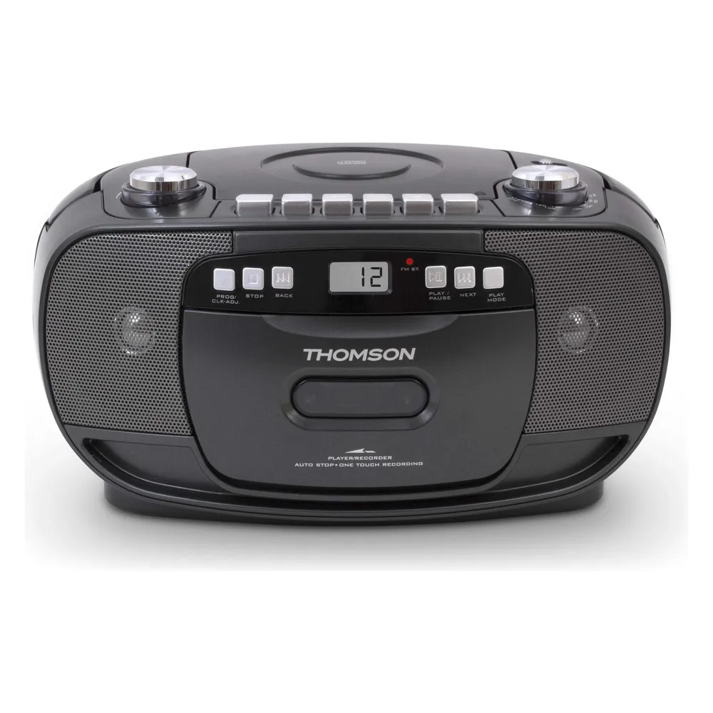 Radio CD-Kassettenrekorder Thomson RK200CD AM FM 2x1