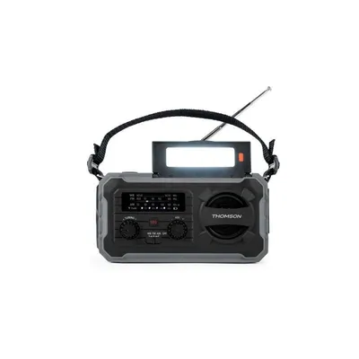 Notfallradio Thomson RT280G Solar Kurbel USB-C 4000mAh LED SOS