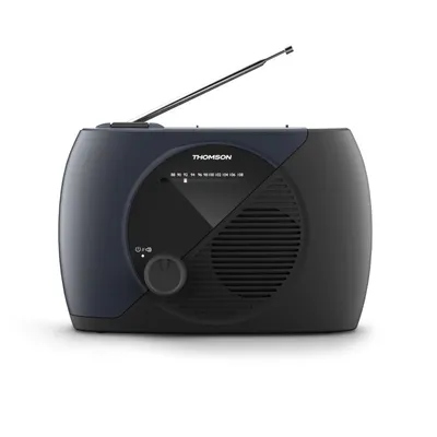 Thomson RT350 Schwarzes analoges tragbares UKW-Radio