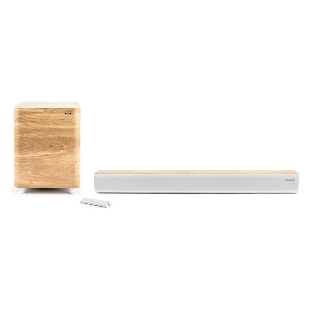 Soundbar Thomson SB400BTWSWH 2.1 100W RMS Bluetooth 5.3 Kabelloser Subwoofer Weiß