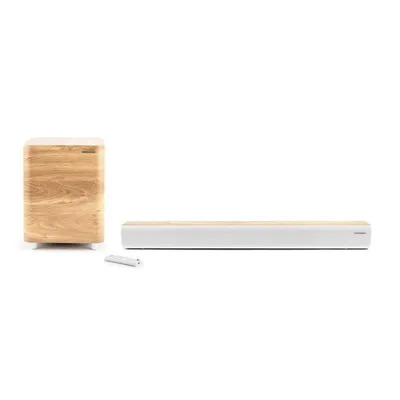 Soundbar Thomson SB400BTWSWH 2.1 100W RMS Bluetooth 5.3 Kabelloser Subwoofer Weiß