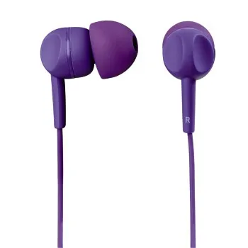 Thomson In-Ear Headset EAR3005PL 3,5mm Klinke Ohrhörer Smartphone-Headset (Mikrofon, 3,5mm, Mikrofon, Fernbedienung, Silikon-Ohrpolster, 3,5mm Klinken-Stecker)