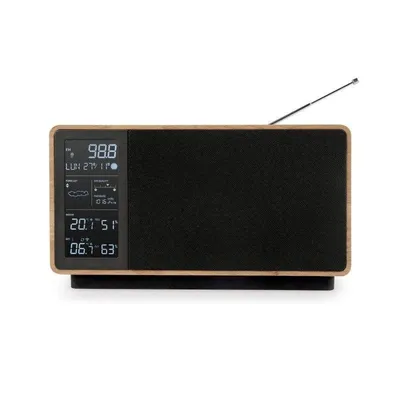 Soundbar Thomson WS202TBK 50W Bluetooth Wetterstation Radio FM