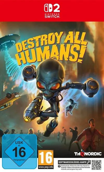 Destroy All Humans! Nintendo Switch 2