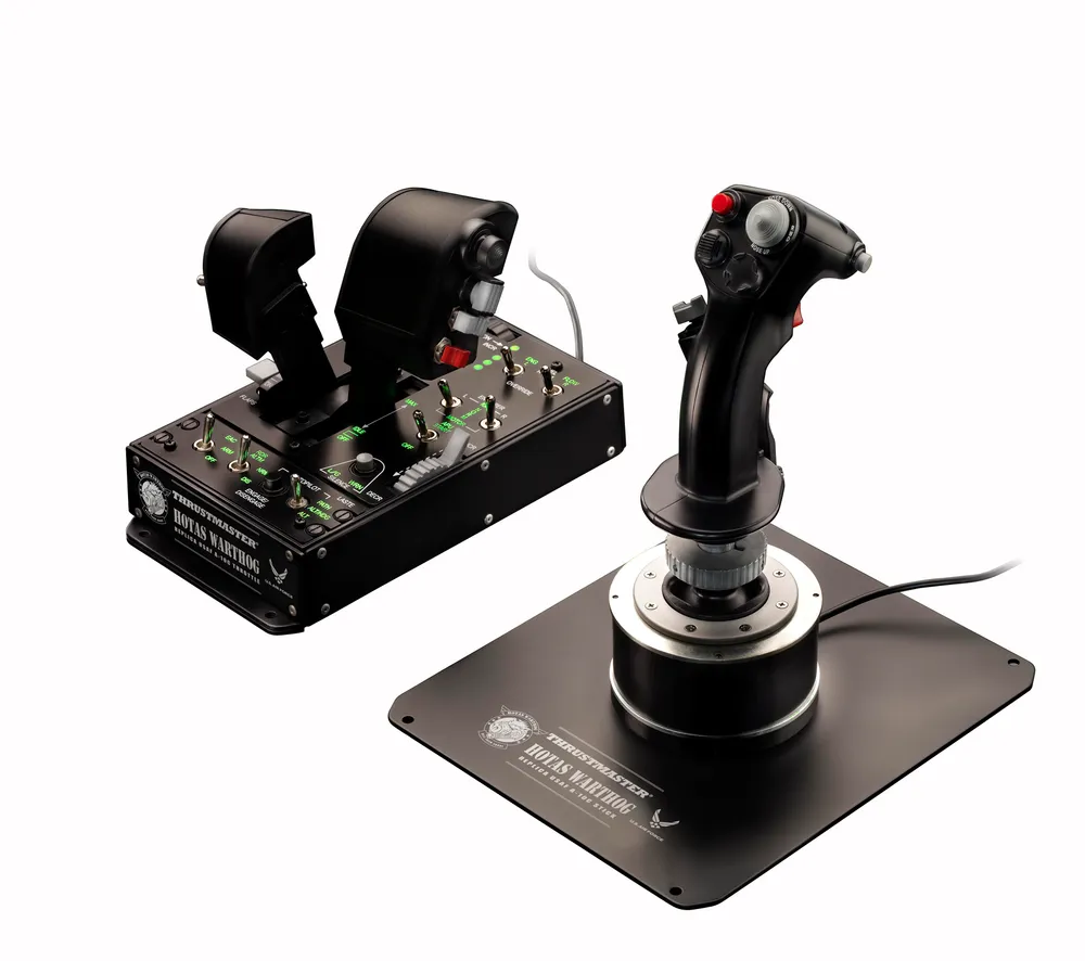 Thrustmaster Hotas Warthog Schwarz Joystick PC, Playstation 3