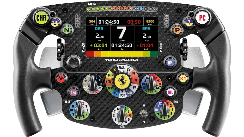Lenkrad Thrustmaster Ferrari SF-25 Replika 1:1 LCD LED 25 Tasten