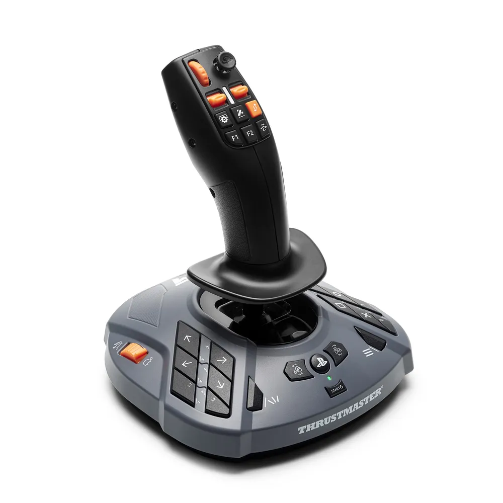 Thrustmaster SimTask FarmStick Precision H.E.A.R.T Joystick Beidhändig 33 Tasten PS5/PC