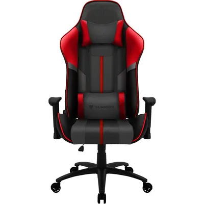 ThunderX3 BC3 Boss Gaming-Stuhl, Rot/Schwarz
