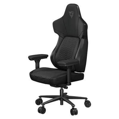 ThunderX3 CORE Racer Universal-Gaming-Stuhl, gepolsterter Sitz, Schwarz