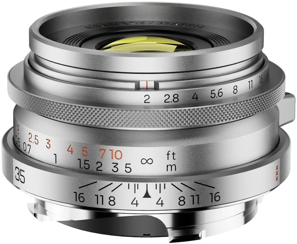 Thypoch Ksana 35mm f2 ASPH Leica M-Mount silber