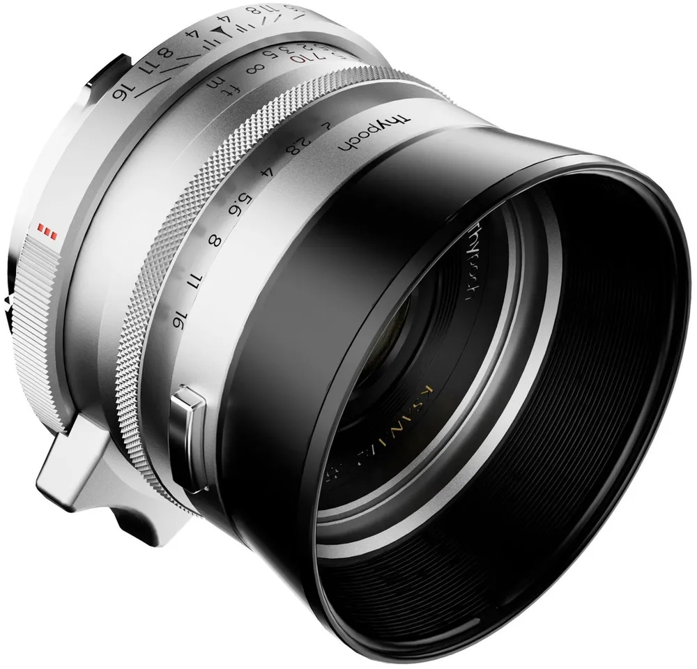 Thypoch Ksana 35mm f2 ASPH Leica M-Mount silber inkl. Sonnenblende