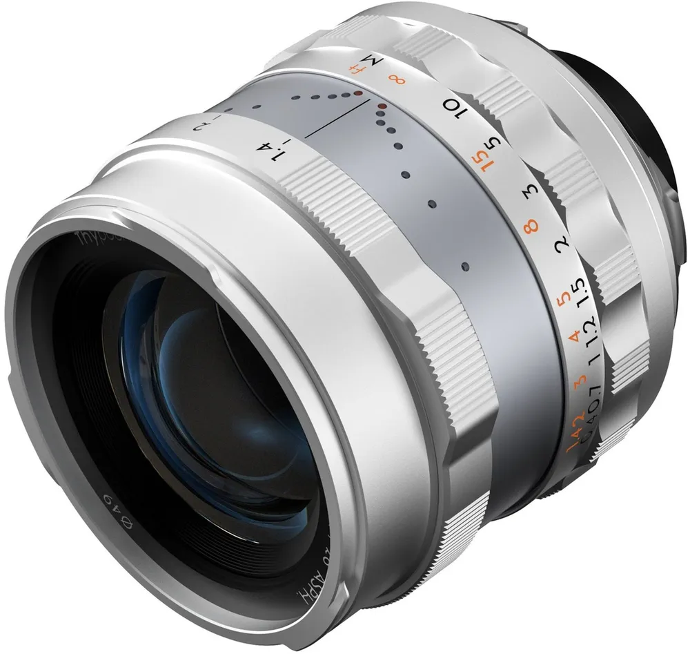Thypoch Simera 28mm f1,4 Leica M-Mount Typ II silber