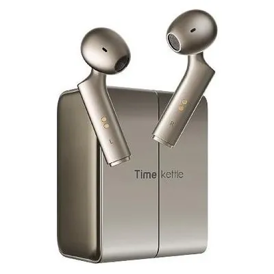 Timekettle W4 kabellose Bluetooth TWS Kopfhörer mit Echtzeitübersetzung Gold