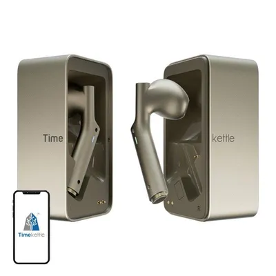 Timekettle W4 kabellose Bluetooth TWS Kopfhörer mit Echtzeitübersetzung Gold