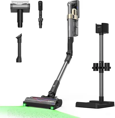 Tineco Akku-Stielstaubsauger Tineco PURE ONE A90S, Anti-Allergiker Filtersystem, Saugrohr knickbar, 650 W, beutellos, ZeroTangle Anti-Haar-Verwicklungsbürste, 3DSense Master-Bürste