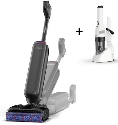 Tineco Nass-Trocken-Sauger FLOOR ONE S7 Artist Premium, 22kpa Saugleistung, 50 Min Akku, 190 W, beutellos, 85° Grad Heißluft-Trocknung, Tierhaarfilter, Anti-Allergiker