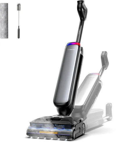 Tineco Nass-Trocken-Sauger FLOOR ONE S9 Artist Steam Pro, Dampfreiniger mit 160°C Dampfreinigung, 285 W, 22kPA Saugleistung, Selbstantrieb, 90 Minuten
